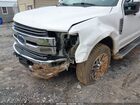 2019 Ford F-250 Lariat White vin: 1FT7W2B68KEC74627