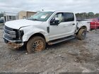2019 Ford F-250 Lariat White vin: 1FT7W2B68KEC74627
