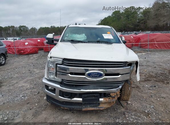 1FT7W2B68KEC74627 2019 FORD F-250 White ხელსაწყოთა პანელის ხედი