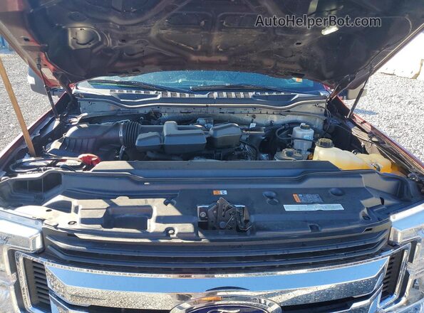 1FT7W2B69KEE96285 2019 FORD F250 Красный Вид задней части салона