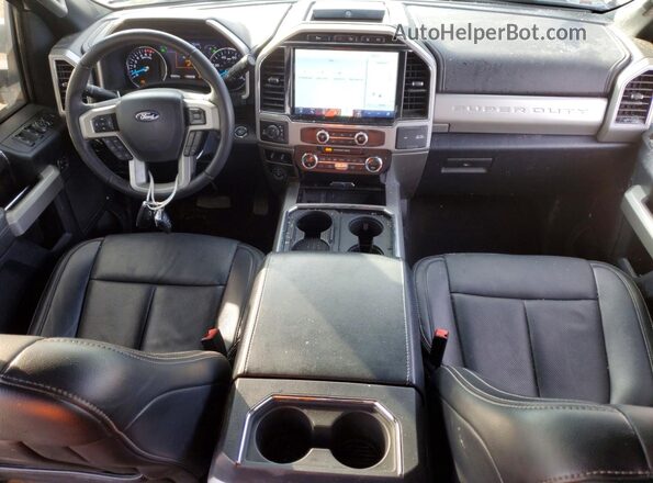 1FT7W2BN0NEF55767 2022 FORD F250 Белый Вид панели приборов