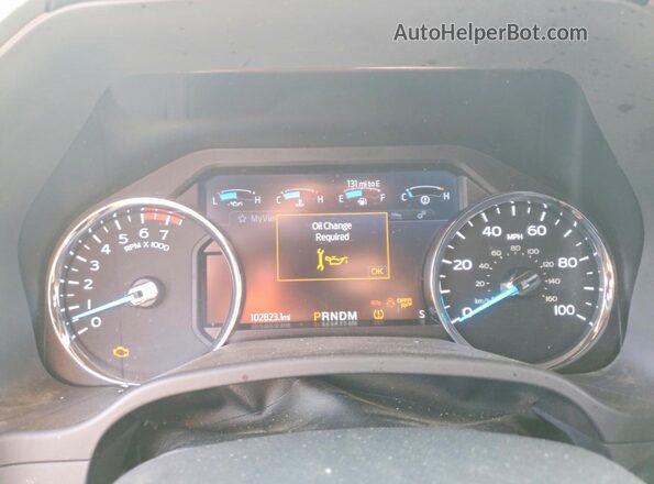 1FT7W2BN0NEF55767 2022 FORD F250 Белый Вид щитка приборов