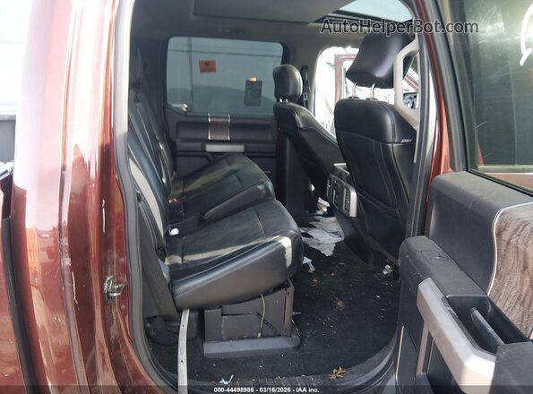 1FT7W2BT0HEC08944 2017 FORD F-250 Темно-бордовый Вид наклейки с VIN-кодом