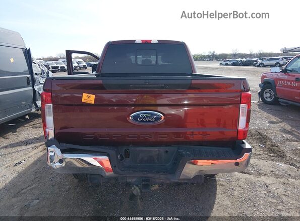 1FT7W2BT0HEC08944 2017 FORD F-250 Темно-бордовый 