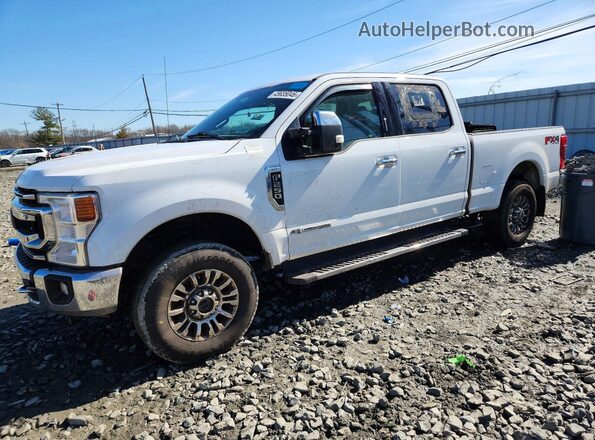 1FT7W2BT0LED73904 2020 FORD F250 White წინა მარცხენა ხედი სამი მეოთხედიდან