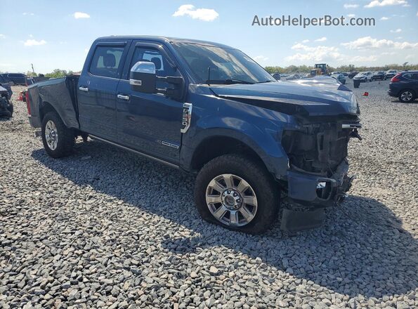 1FT7W2BT1LED12206 2020 FORD F250 Blue Front right