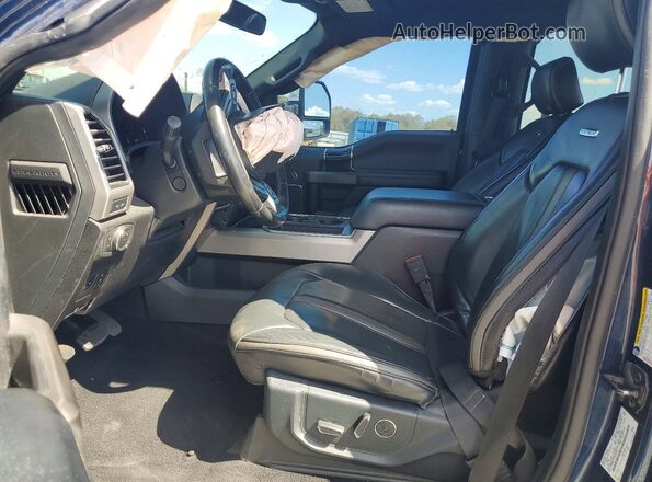 1FT7W2BT1LED12206 2020 FORD F250 Blue Front interior view