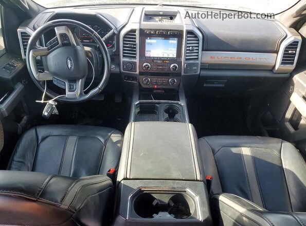 1FT7W2BT2KEC67257 2019 FORD F250 Серый Вид панели приборов