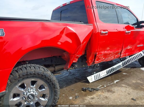 1FT7W2BT2KEE20705 2019 FORD F-250 Red Widok z przodu