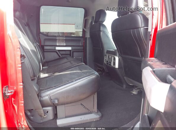 1FT7W2BT2KEE20705 2019 FORD F-250 Red Widok naklejki z numerem VIN