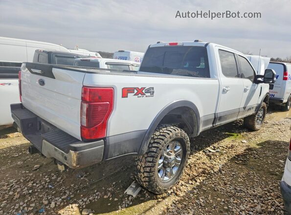 1FT7W2BT2NEG23811 2022 FORD F250 Белый Задняя правая четверть