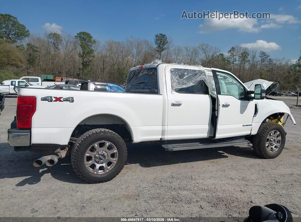 1FT7W2BT3MED02570 2021 FORD F-250 White Вид задньої частини салону