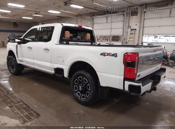 1FT7W2BT3REE58924 2024 FORD F-250 Белый Задняя левая четверть