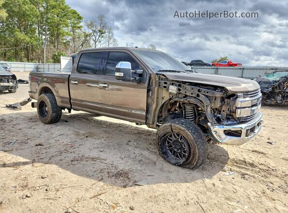 1FT7W2BT5HED77289 2017 FORD F250 Коричневый Передняя правая четверть