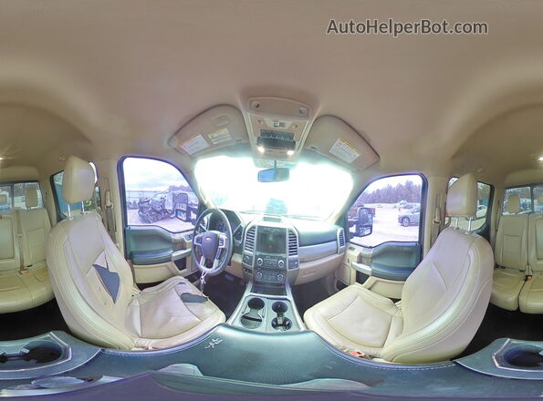 1FT7W2BT5HED77289 2017 FORD F250 Коричневый Панорамный вид салона 360°