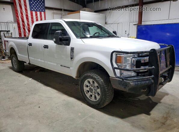1FT7W2BT5MEC10716 2021 FORD F250 Белый Передняя правая четверть