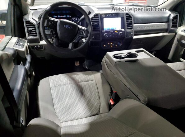 1FT7W2BT5MEC10716 2021 FORD F250 Белый Вид панели приборов