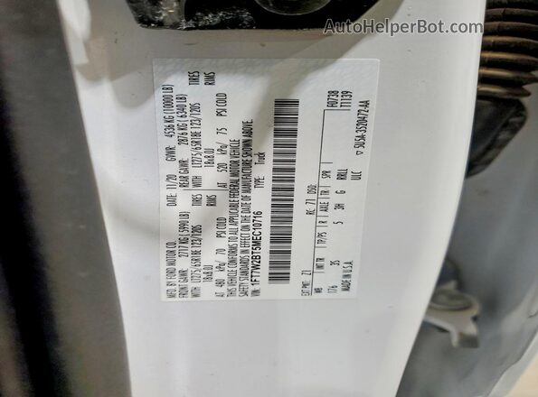 1FT7W2BT5MEC10716 2021 FORD F250 Белый Вид подкапотного пространства