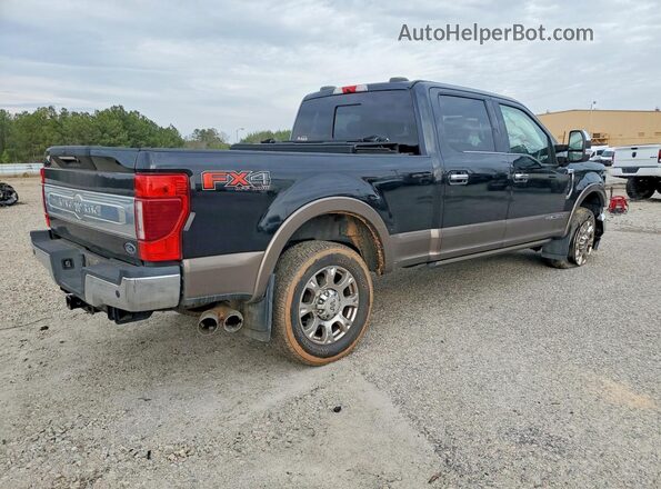 1FT7W2BT5MEC29119 2021 FORD F250 Black Tył prawy