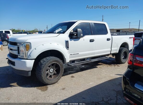 1FT7W2BT6JEB13147 2018 FORD F-250 Белый Панорамный вид салона 360°