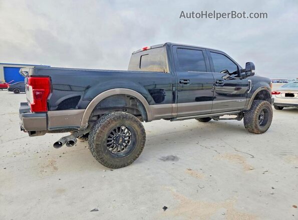 1FT7W2BT6JEB28537 2018 FORD F250 Black Tył prawy