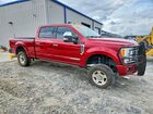 2018 Ford F250 Super Duty Red vin: 1FT7W2BT6JEC36088