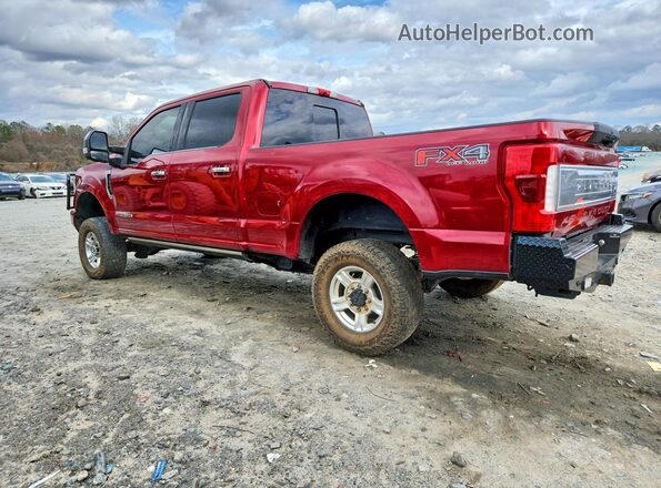 1FT7W2BT6JEC36088 2018 FORD F250 Red Задня ліва чверть