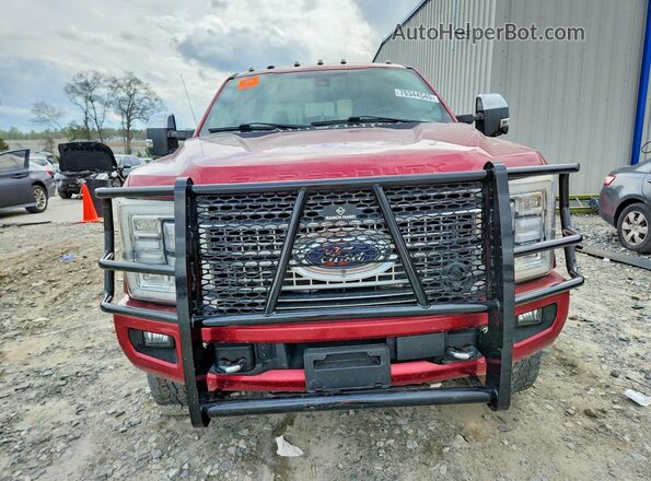 1FT7W2BT6JEC36088 2018 FORD F250 Red Вид спереду