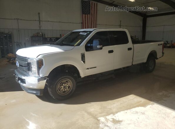 1FT7W2BT9JEB28497 2018 FORD F250 Белый Вид наклейки с VIN-кодом