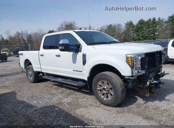 1FT7W2BTXKEC48522 2019 FORD F-250 White უკანა სალონის ხედი