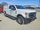 2022 Ford F250 Super Duty White vin: 1FT7X2B66NEF13397