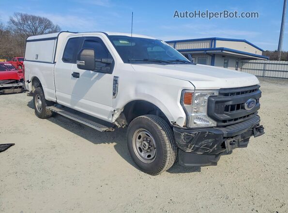 1FT7X2B66NEF13397 2022 FORD F250 White წინა მარჯვენა