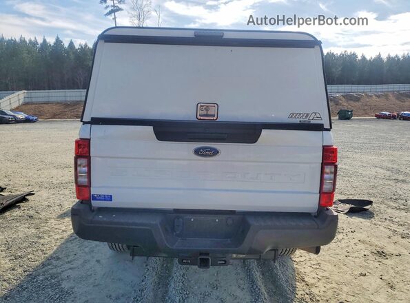 1FT7X2B66NEF13397 2022 FORD F250 White უკანა ხედი