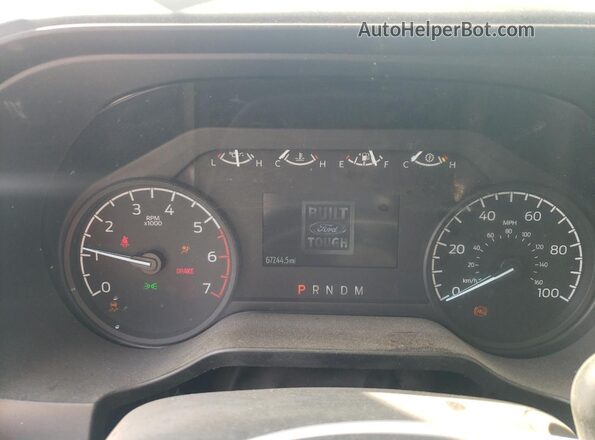 1FT7X2BA3PED52286 2023 FORD F250 Белый Вид щитка приборов