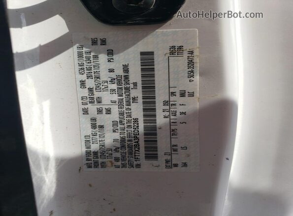 1FT7X2BA3PED52286 2023 FORD F250 Белый Вид подкапотного пространства