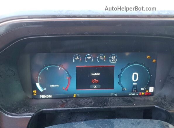 1FT8W2BM1PED61358 2023 FORD F250 Угольный Вид щитка приборов