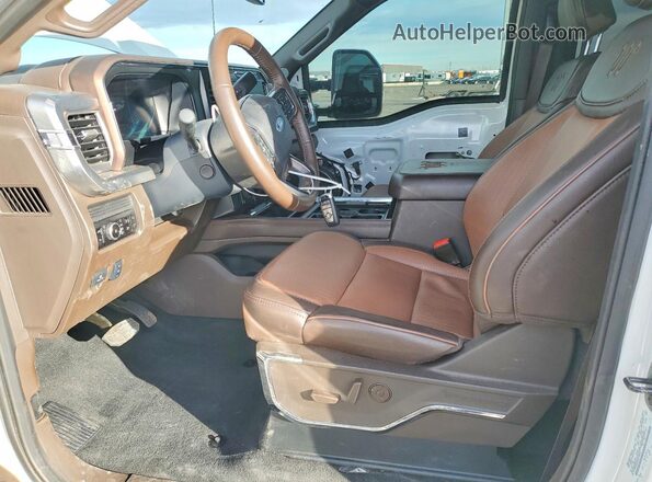 1FT8W2BM5SEC75673 2025 FORD F250 White Vista interior delantera