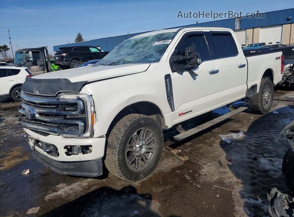 1FT8W2BM7PEC75455 2023 FORD F250 Белый Передняя левая четверть