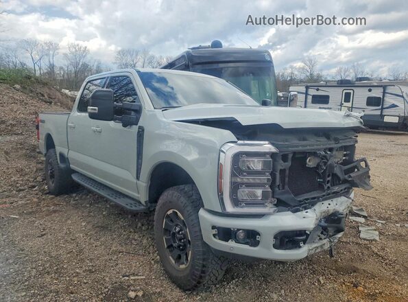 1FT8W2BN5SEC32220 2025 FORD F250 Gray Vista tres cuartos delantera izquierda