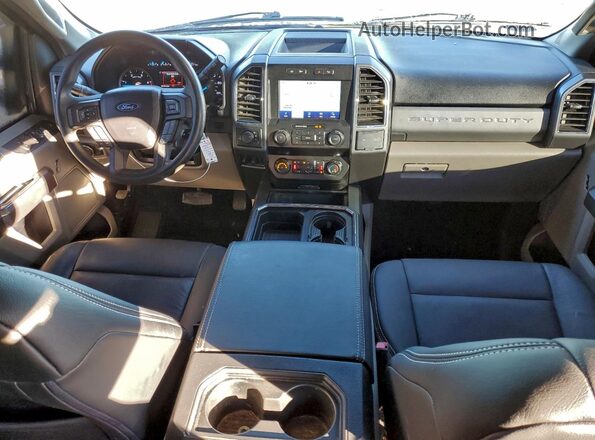 1FT8W2BT0MEC57169 2021 FORD F250 Blue Widok deski rozdzielczej