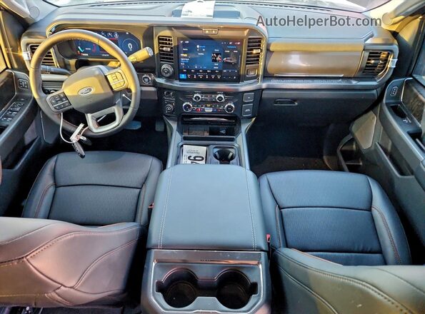 1FT8W2BT3TEC09101 2026 FORD F250 Серый Вид панели приборов