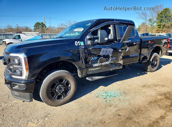 1FT8W2BT4REF85640 2024 FORD F250 Черный Передняя левая четверть