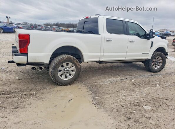1FT8W2BT5NEF44301 2022 FORD F250 White Tył prawy