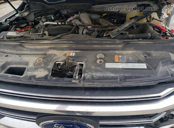 1FT8W2BT5NEF44301 2022 FORD F250 White Widok wnętrza z tyłu