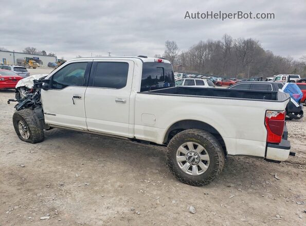 1FT8W2BT5NEF44301 2022 FORD F250 White Tył lewy