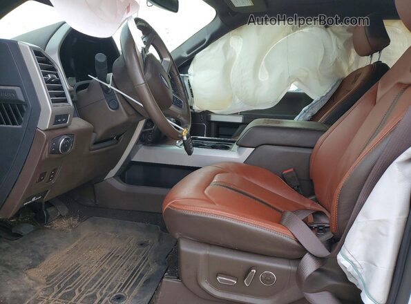 1FT8W2BT8MEE07156 2021 FORD F250 White წინა სალონის ხედი
