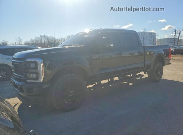 1FT8W2BT8SEC13563 2025 FORD F250 Black Przód lewy