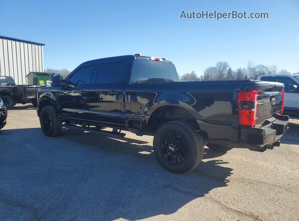 1FT8W2BT8SEC13563 2025 FORD F250 Black Tył lewy