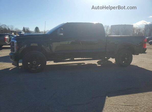 1FT8W2BT8SEC13563 2025 FORD F250 Black Widok komory silnika