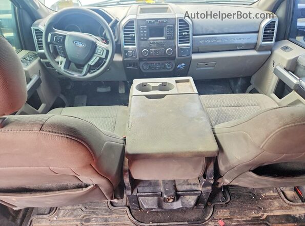 1FT8W3BT7HEE65822 2017 FORD F350 White Vista del salpicadero